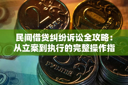 武汉民间借贷纠纷诉讼全攻略：从立案到执行的完整操作指南