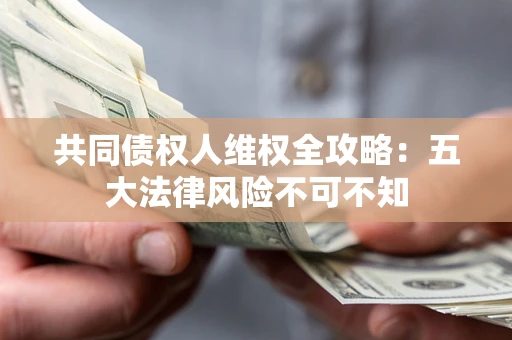 武汉共同债权人维权全攻略：五大法律风险不可不知