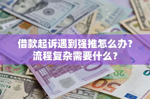 武汉借款起诉遇到强推怎么办？流程复杂需要什么？