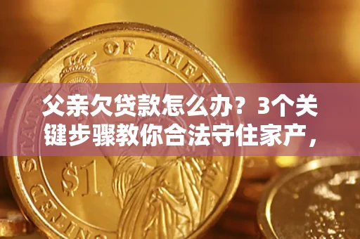 武汉父亲欠贷款怎么办？3个关键步骤教你合法守住家产，别再傻傻替还了！