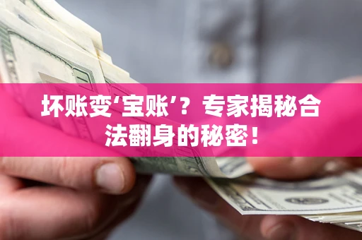 武汉坏账变‘宝账’？专家揭秘合法翻身的秘密！