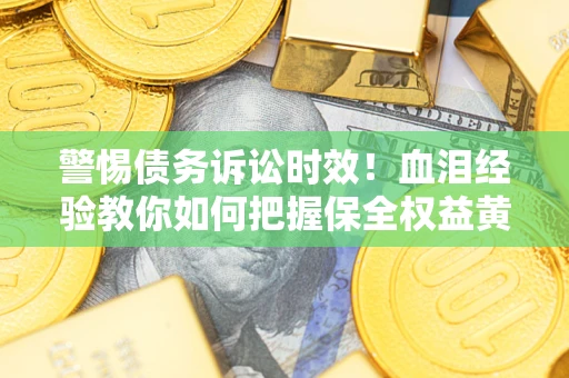 武汉警惕债务诉讼时效！血泪经验教你如何把握保全权益黄金期