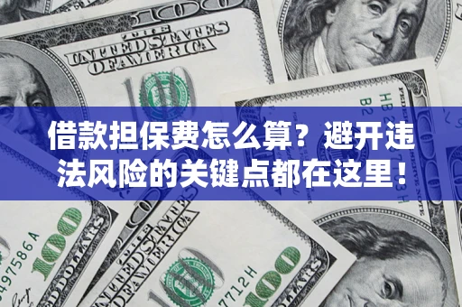 武汉借款担保费怎么算？避开违法风险的关键点都在这里！