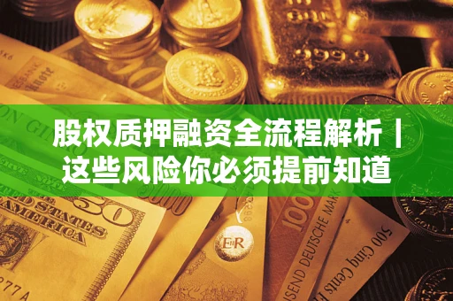 武汉股权质押融资全流程解析｜这些风险你必须提前知道