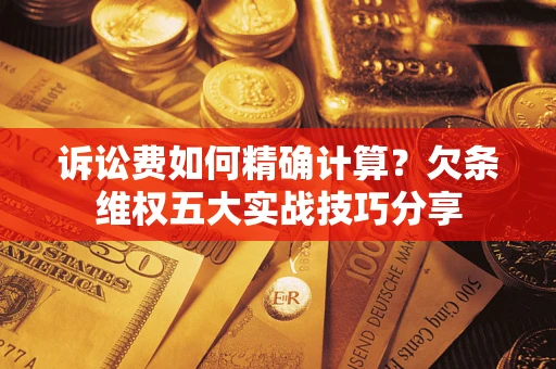 武汉诉讼费如何精确计算？欠条维权五大实战技巧分享