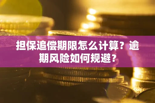 武汉担保追偿期限怎么计算？逾期风险如何规避？