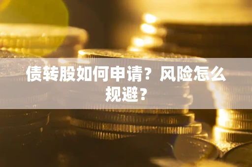 武汉债转股如何申请？风险怎么规避？