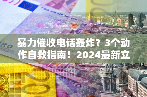 武汉暴力催收电话轰炸？3个动作自救指南！2024最新立案标准全解析