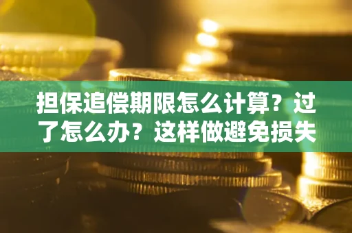 武汉担保追偿期限怎么计算？过了怎么办？这样做避免损失！